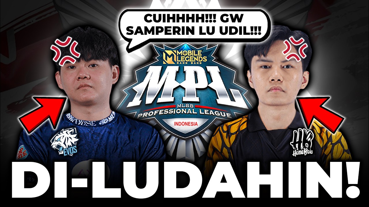 DI-LUDAHlN!! EVOS AGE SAMPE NGAJAK RlBUT UDIL!!!😱🔥| MPL Indonesia, MPL ID, MPL INDO, EVOS TV, EVOS