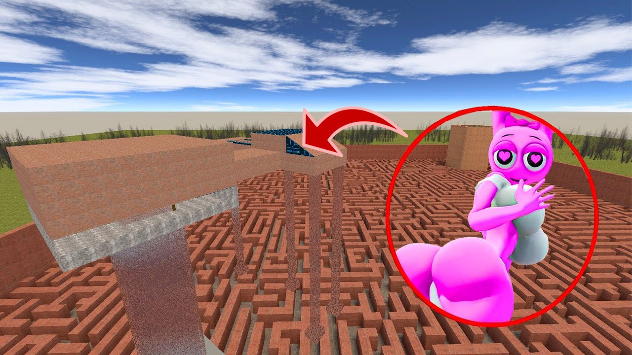 Epic Battle: MISS PINKI SPUNKI VS BIG TOWER In Garry&rsquo;s Mod!