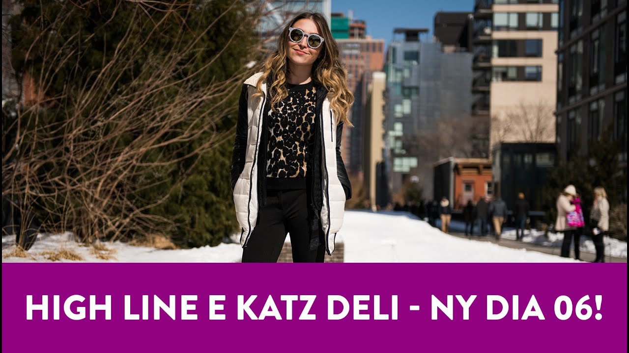 High Line Park, museu e Katz Deli - NY dia 6!