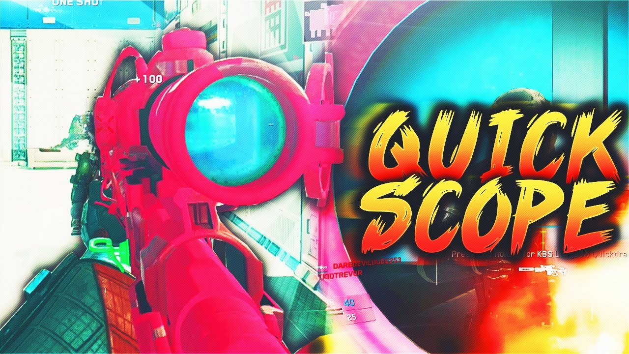 HOW TO QUICKSCOPE!! - INFINITE WARFARE 