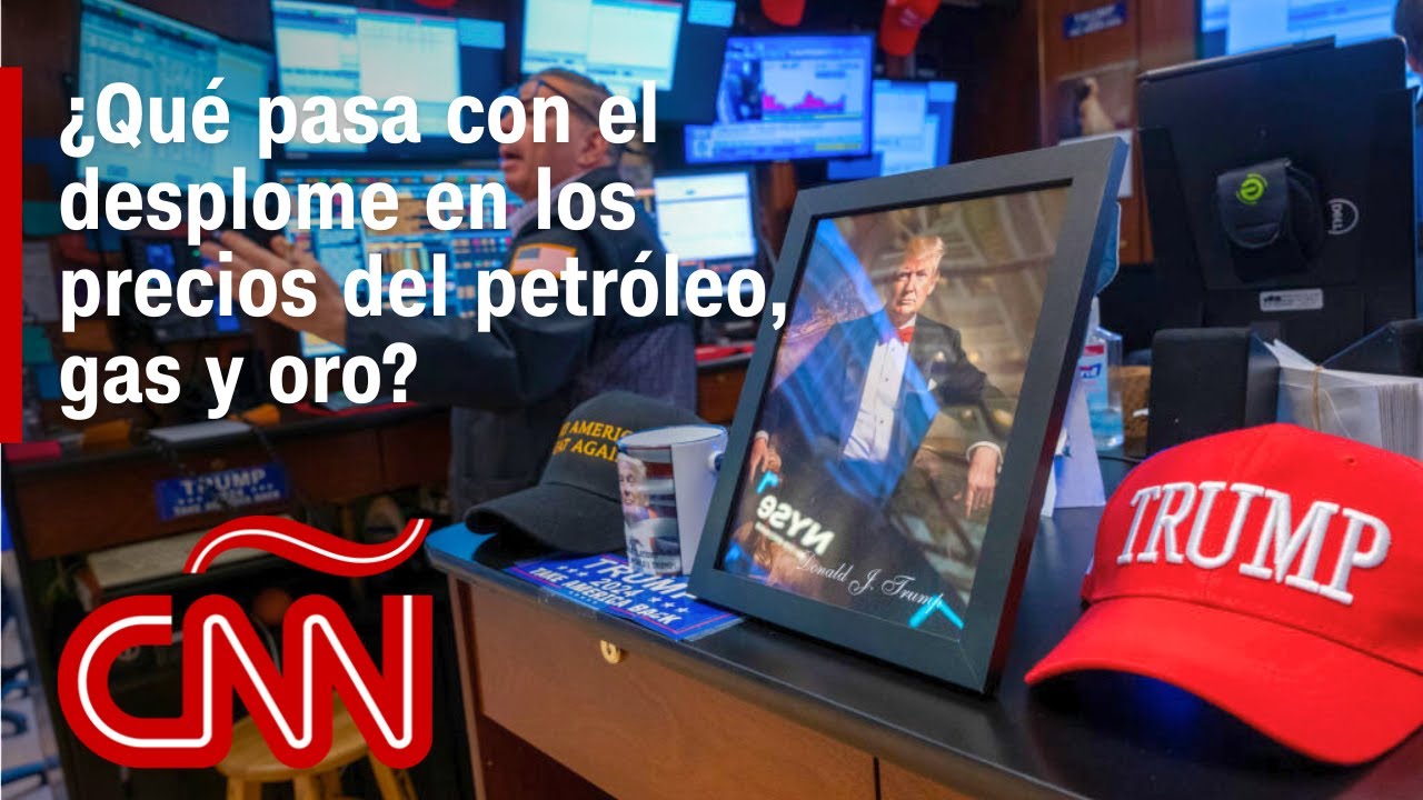 ¿Qué pasa con el desplome en los precios del petróleo, gas y oro por los aranceles de Trump?
