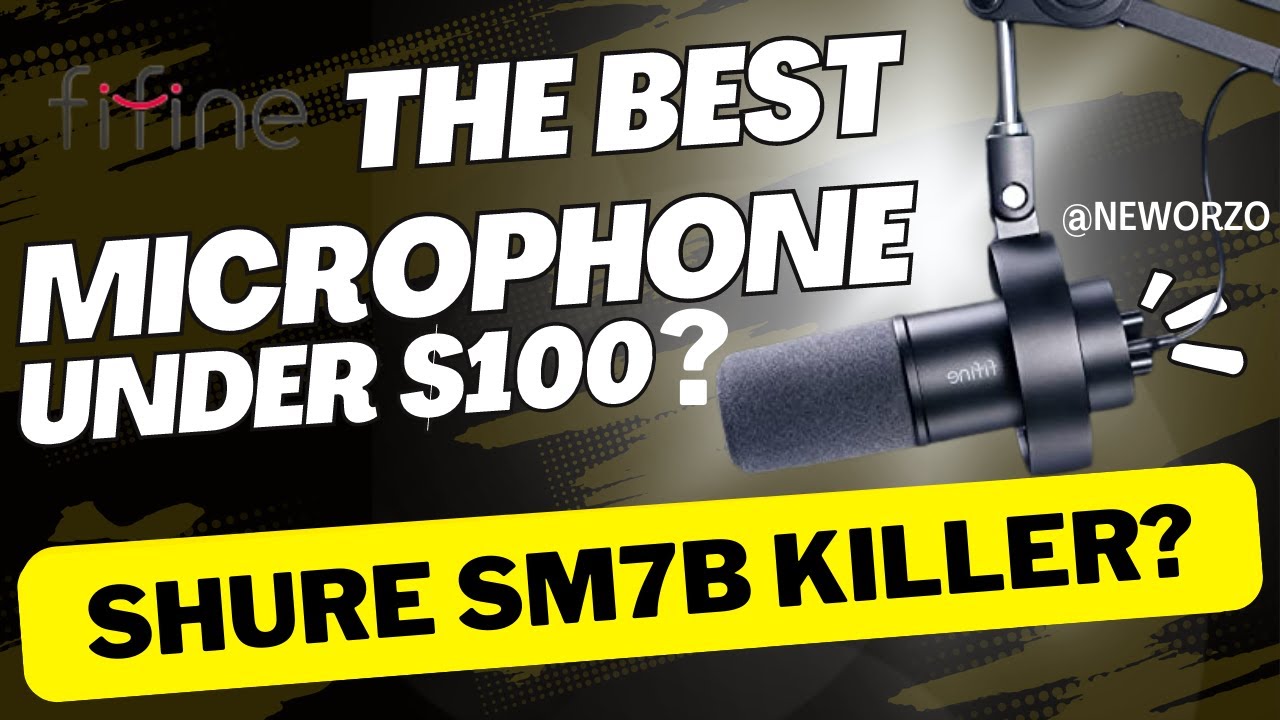 FIFINE K688 USB/XLR Dynamic Microphone Review ( Shure SM7B Alternative ) An Affordable Dynamic Mic