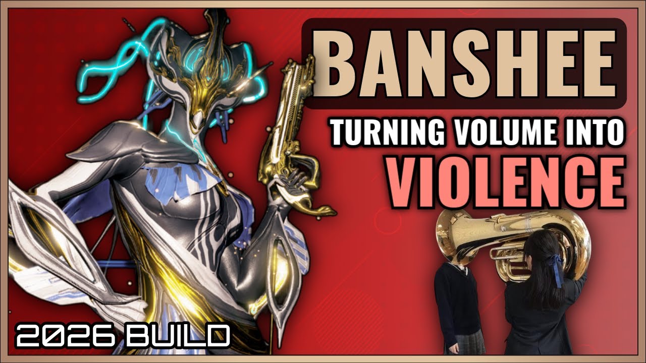 WARFRAME | BANSHEE PRIME MAGIC OF SOUND BUILD GUIDE! 2026 BUILD