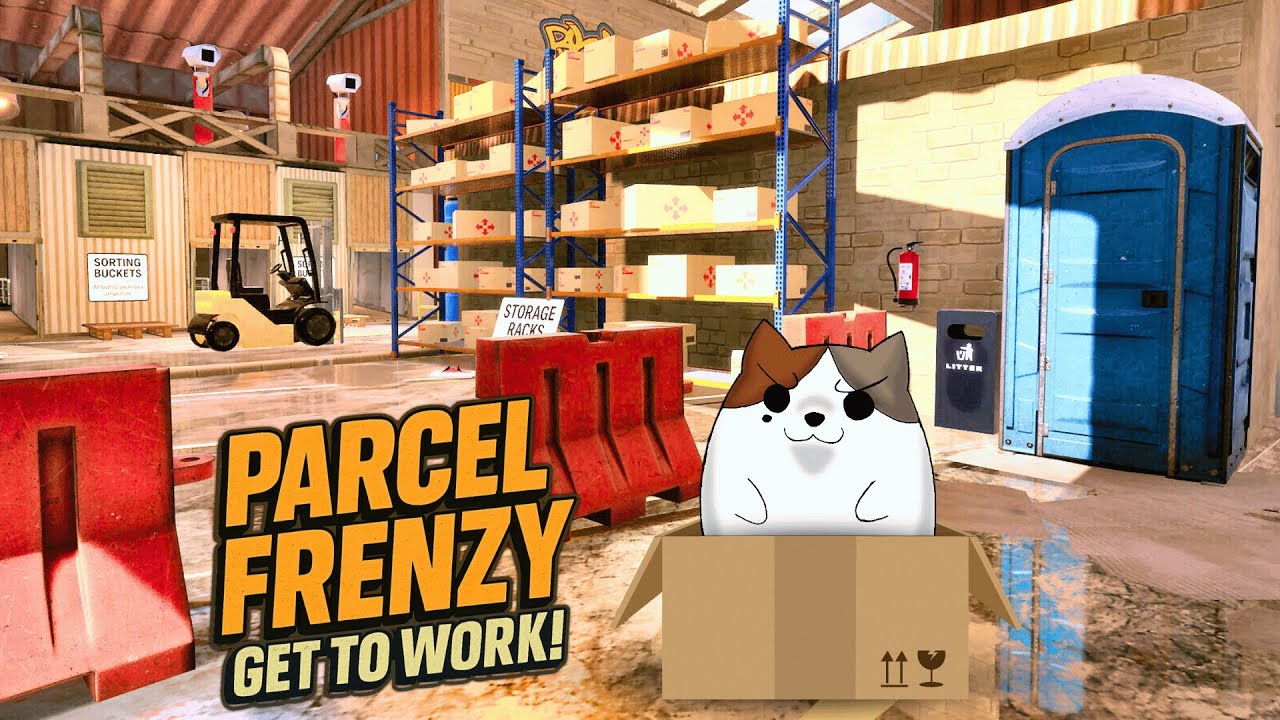 I have the Worst Boss in this New Parcel Sim! | Parcel Frenzy: Get To Work! Early First Look!