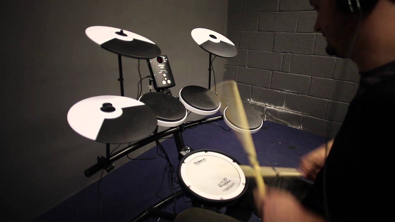 Roland TD-1KV electronic drum kit hands-on demo for Rhythm Magazine