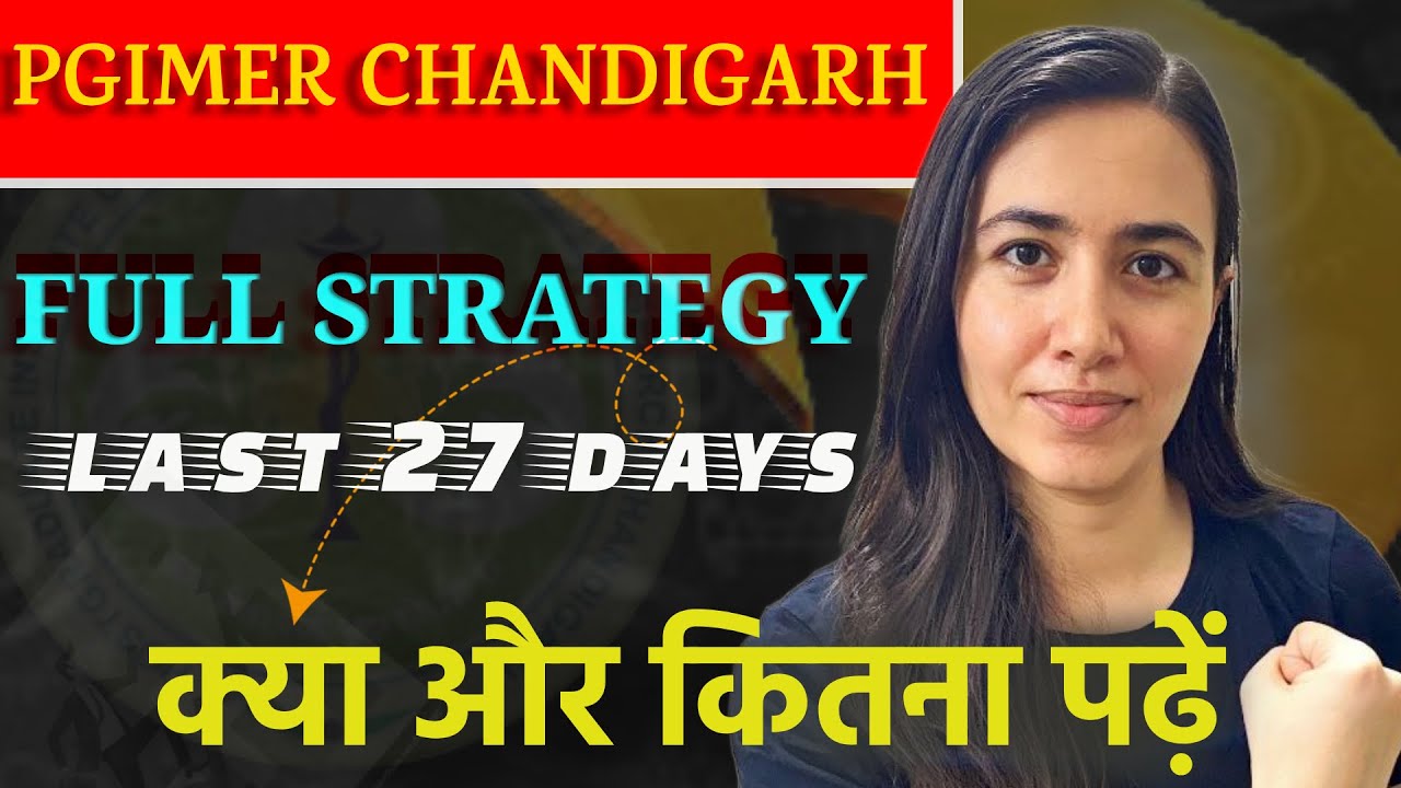 PGIMER CHANDIGARH | NURSING EXAM | Full Strategy