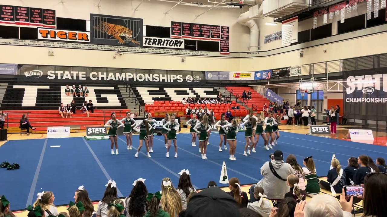 Peninsula High School Seahawks | WIAA State Cheerleading Championships 2024