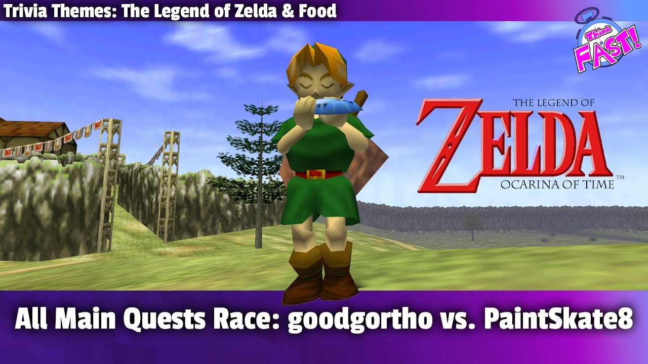 The Legend of Zelda: Ocarina of Time - Think Fast! - GDQ Hotfix Speedruns
