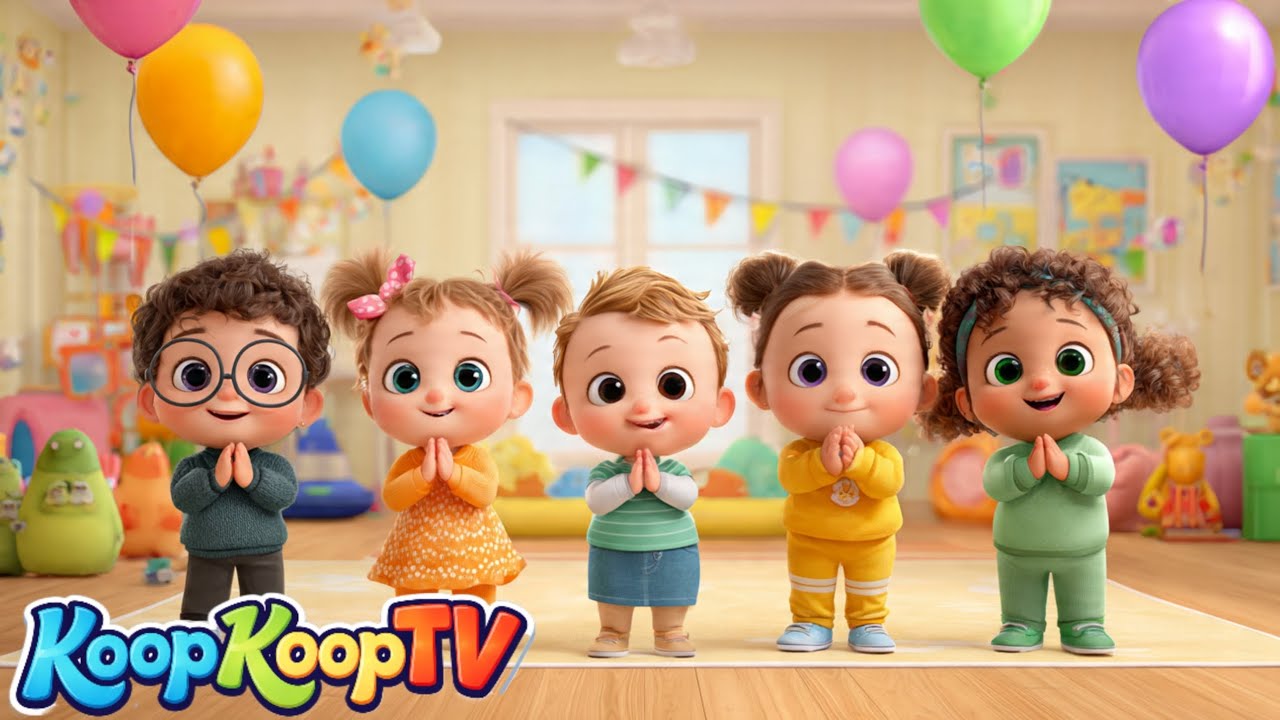 Clap Clap Baby Song 👏 | Action Rhyme for Toddlers 👶 | Fun Baby Dance | Kids Songs