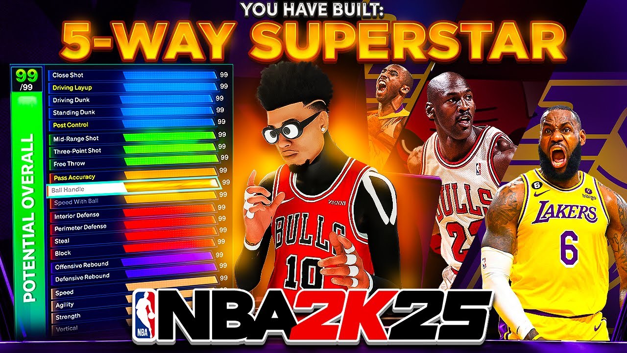 *NEW* BEST GUARD BUILD IS THE BEST BUILD IN NBA 2K25! GAMEBREAKING BEST BUILD IN NBA 2K25!