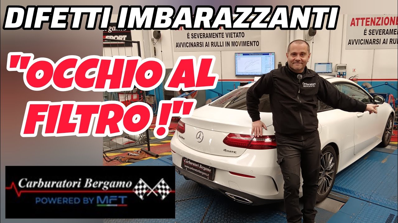 DIFETTI IMBARAZZANTI: MERCEDES E220CDI. CON MARINO CARBURATORI BERGAMO 