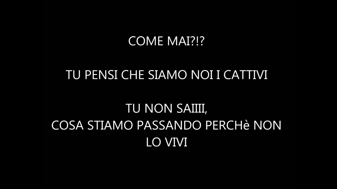 CIAMIONCINO - STRANIERO testo