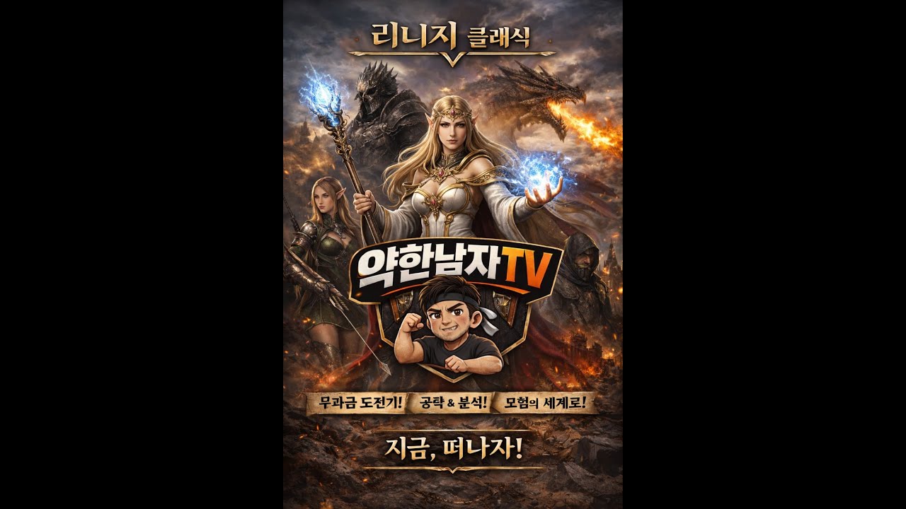 리니지클래식 법사키우기 빡시다. #리니지클래식