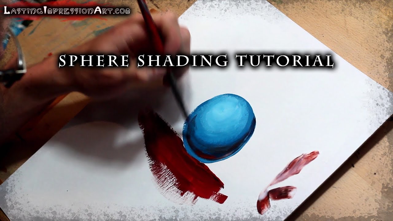 Sphere Shading Tutorial with Acrylic Paint | Justin Hillgrove | Imps and Monsters