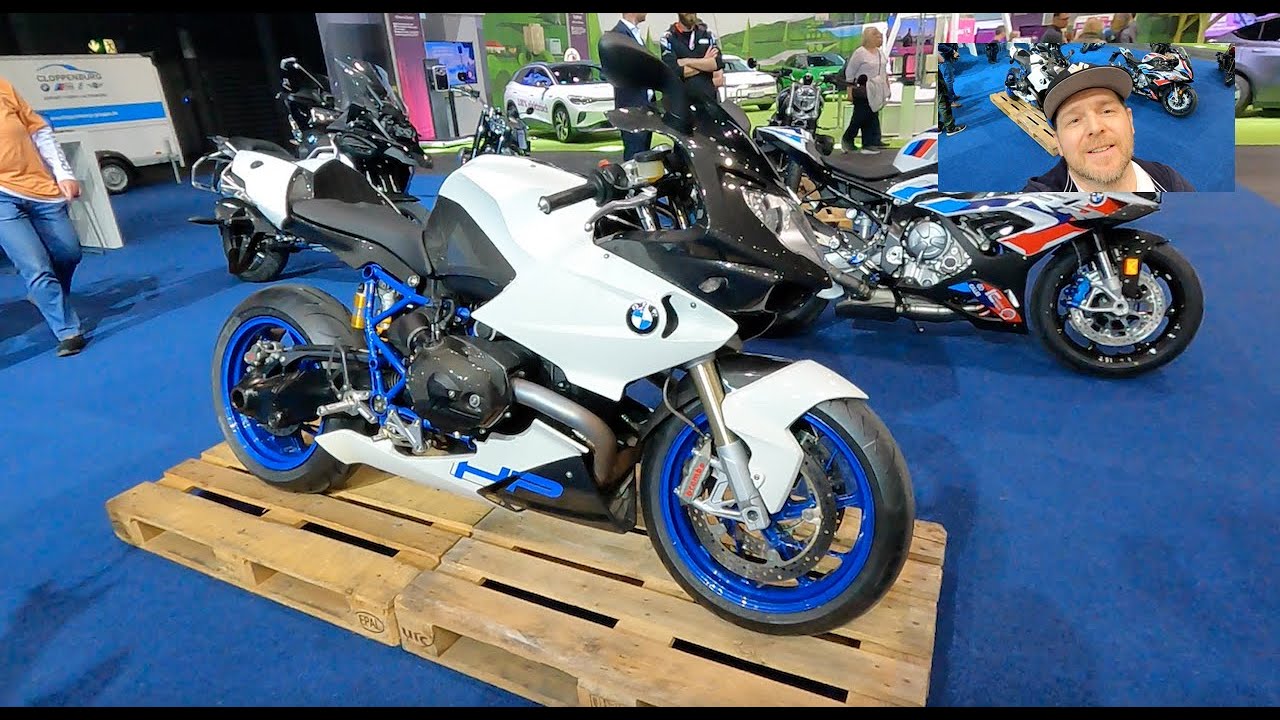 BMW HP2 SPORT CUSTOM SHOW CARBON PARTS RACING TOURING POWER BIKE WALKAROUND