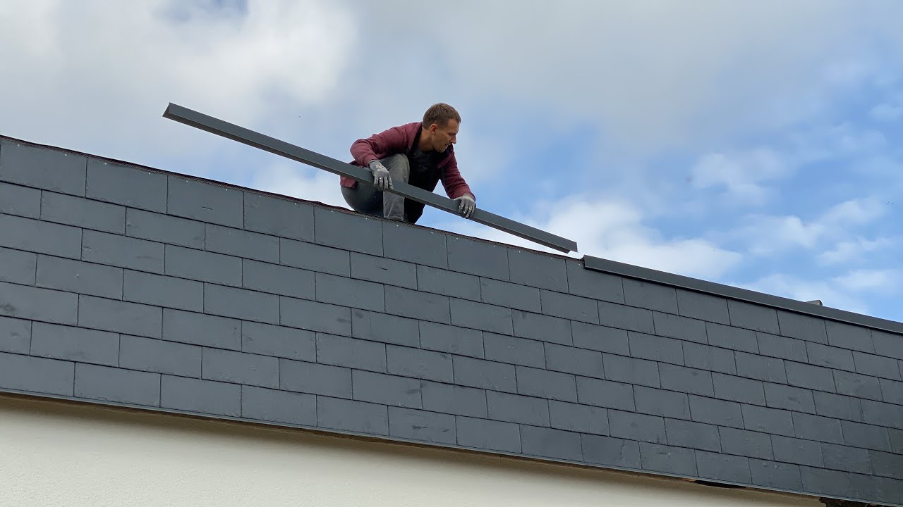 Plokščio stogo apskardinimas / EPDM flash juosta/ darbus atlikome patys