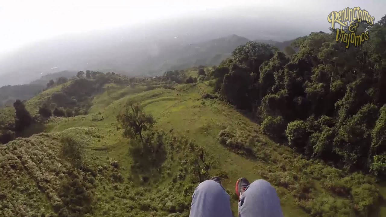 Vuelo en Parapente, La Buitrera Palmira