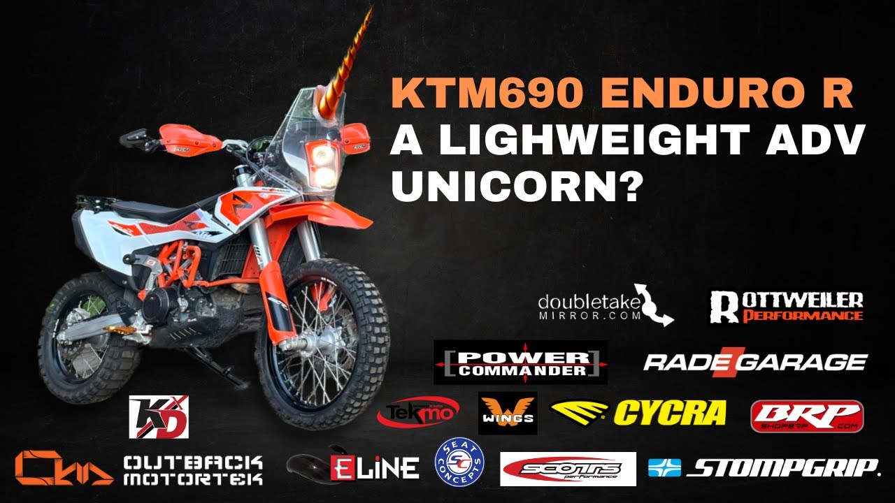 KTM690 Enduro R Adventure Build
