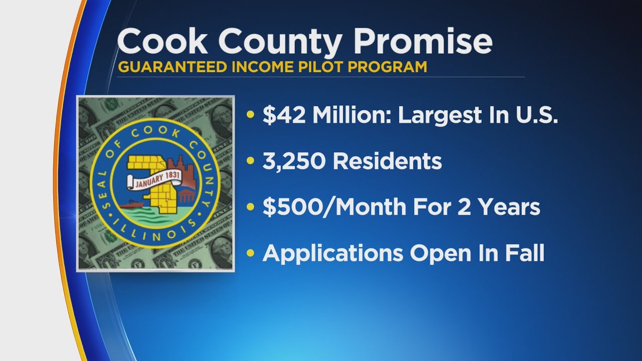New Cook County pilot program will provide some residents with guaranteed income