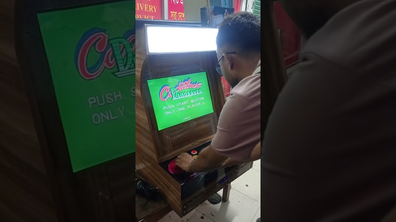 Mini arcade game machine 