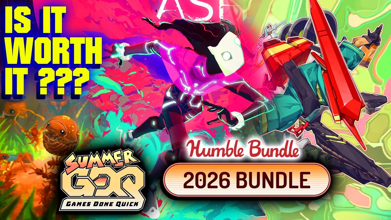 [ОБЗОР] Набор Summer Games Done Quick &mdash; июль 2026 &ndash; Humble Bundle