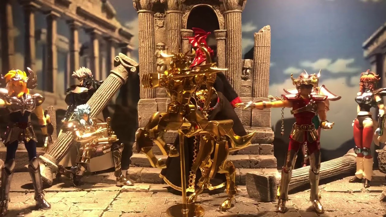 Saint seiya myth cloth myth 聖鬥士星矢 聖衣神話EX 黃金魂 天空組合櫃 la collection de 聖闘士