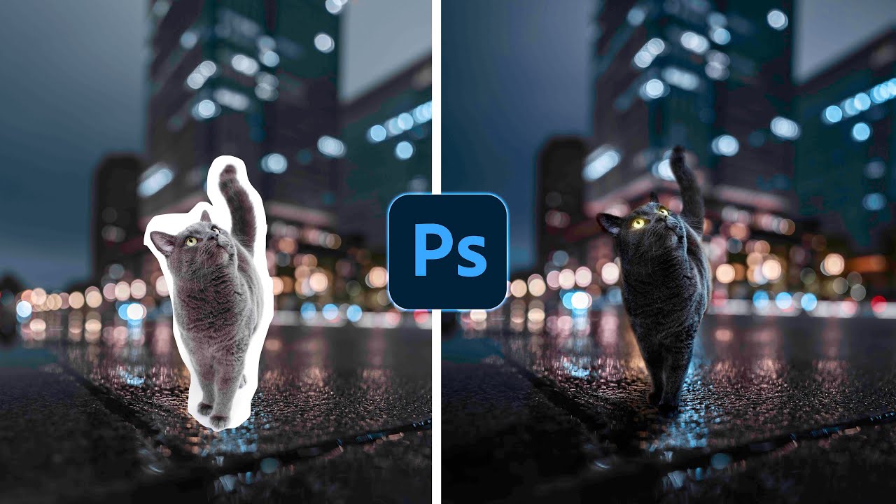[Photoshop]綺麗な合成をしよう！ / Beautiful synthesis method