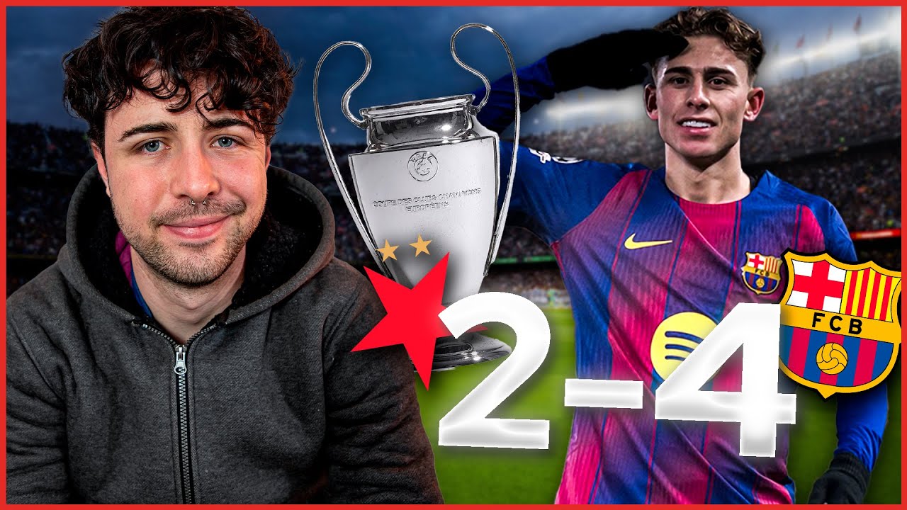 El BARÇA GANA 2-4 al SLAVIA PRAGA en CHAMPIONS - Pops FC