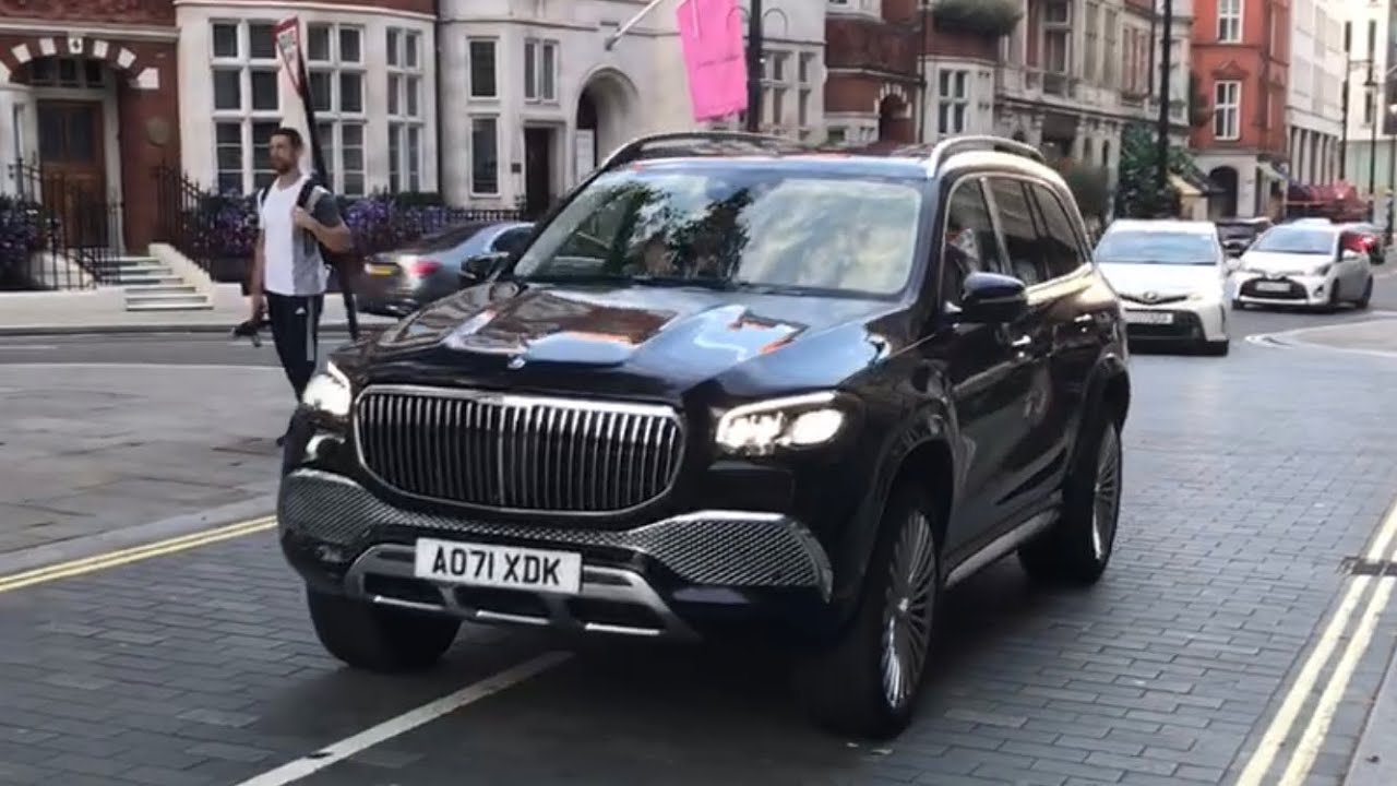 The BOUNCING Mercedes Maybach GLS 600  Luxury SUV Car In London
