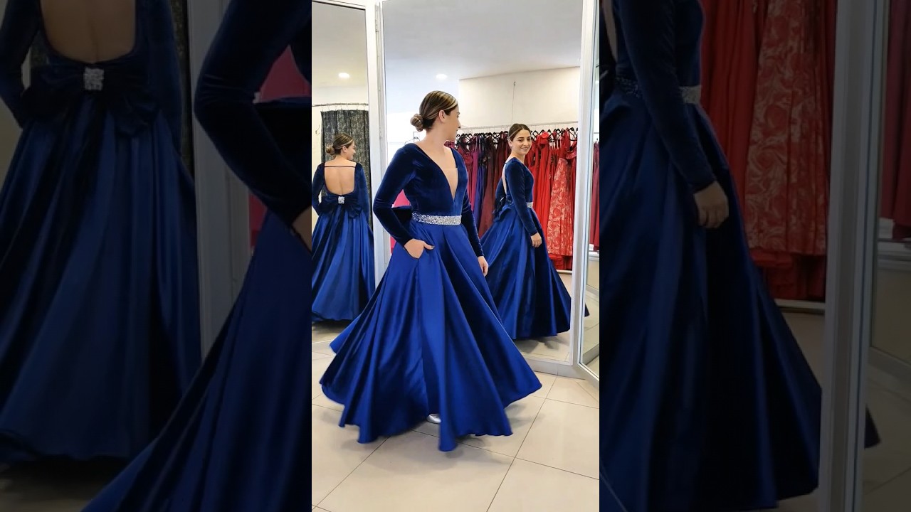 Dise&ntilde;os para mam&aacute; e hija #moda #dise&ntilde;adora #vestidosdefiesta #vestidosparamama #bluedress