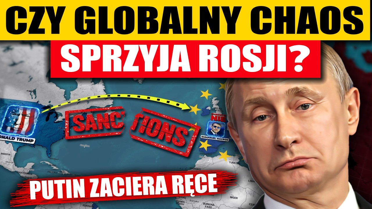 CHAOS NA ŚWIECIE SPRZYJA ROSJI - PUTIN ZACIERA RĘCE
