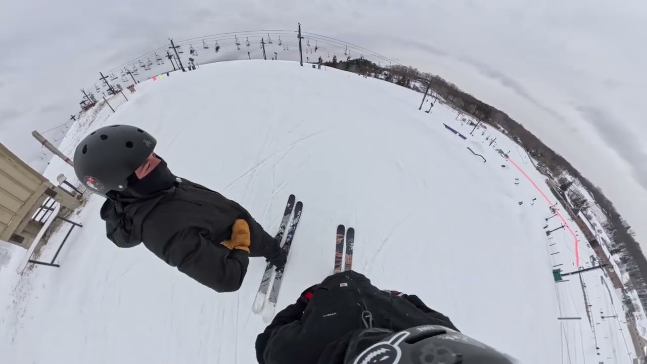 POV ~ Chill Brighton Laps (NEW SKIS - ICELANTIC NOMAD 94)