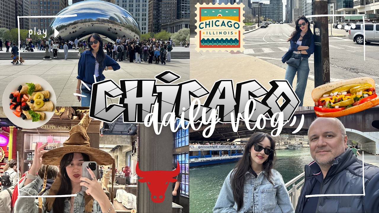 Baba-Kız Chicago Vlog ( 2025 Nisan )