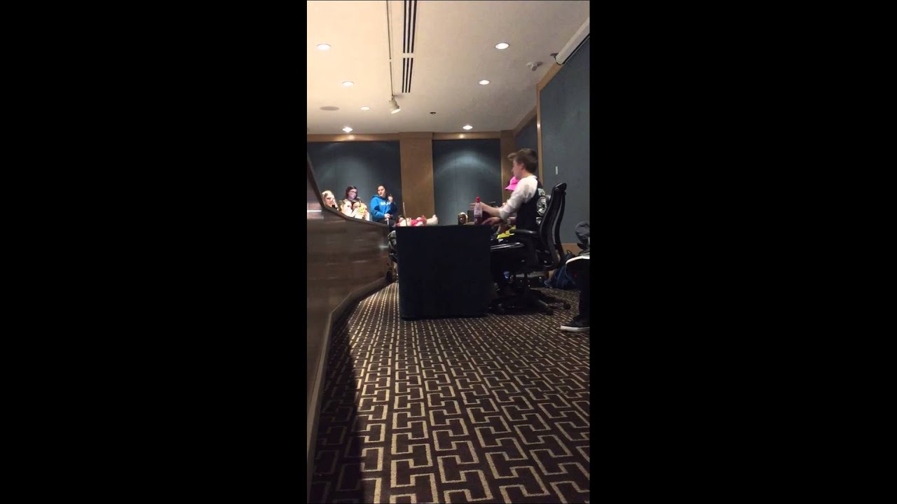 Christian (Leave) Akridge singing Latch by Disclosure