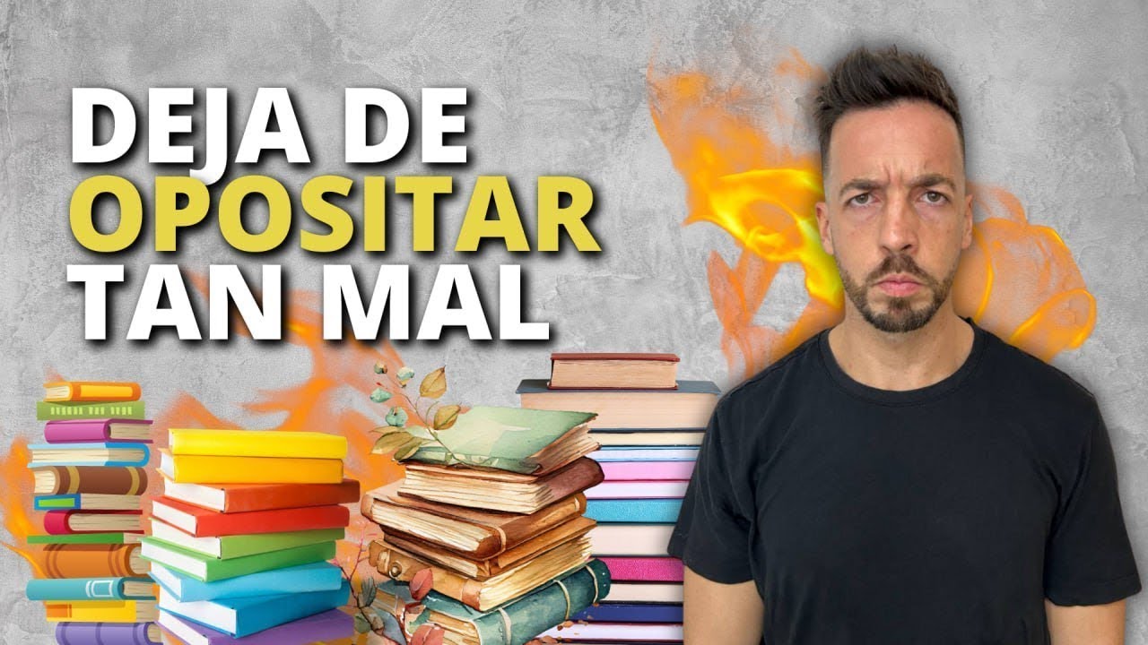 5 CONSEJOS para preparar OPOSICIONES ✅