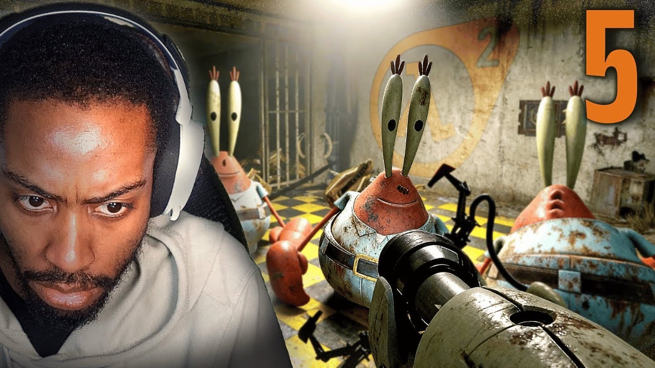 Нова Проспект Поглощение при участии мистера Крабса | Мод Half-Life 2