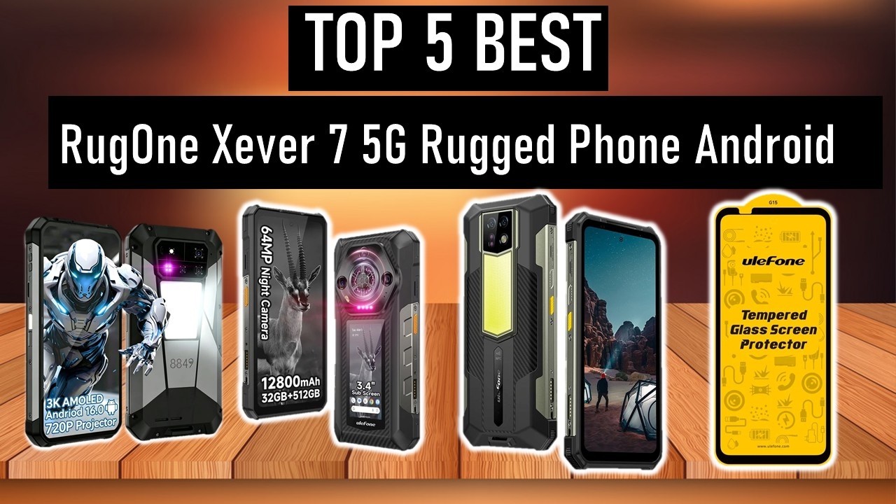 ✅Best RugOne Xever 7 5G Rugged Phone Android | Top 5 | 2026.