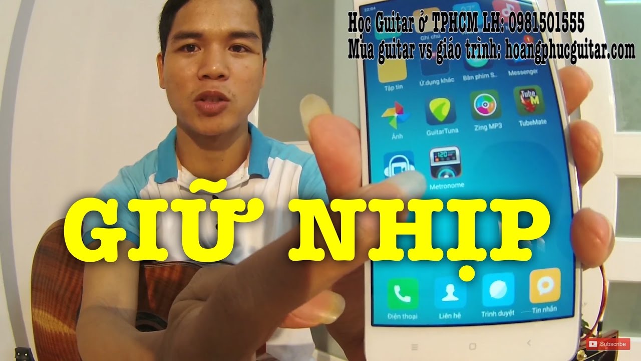 [Guitar]Hướng dẫn: Giữ Nhịp, Nhịp chân và Metronome