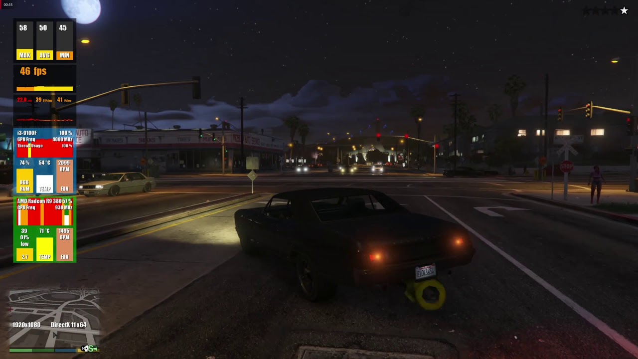 Test games i3-9100F R9 380 4gb