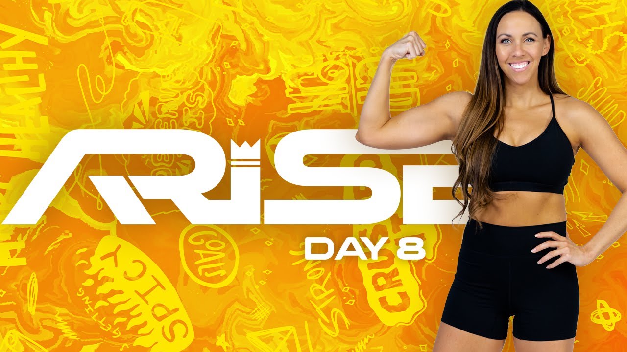 30 Minute Upper Body Burnout & Core Workout | ARISE - Day 8