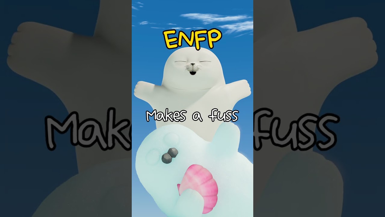 Baby Seals as MBTI Types #shorts