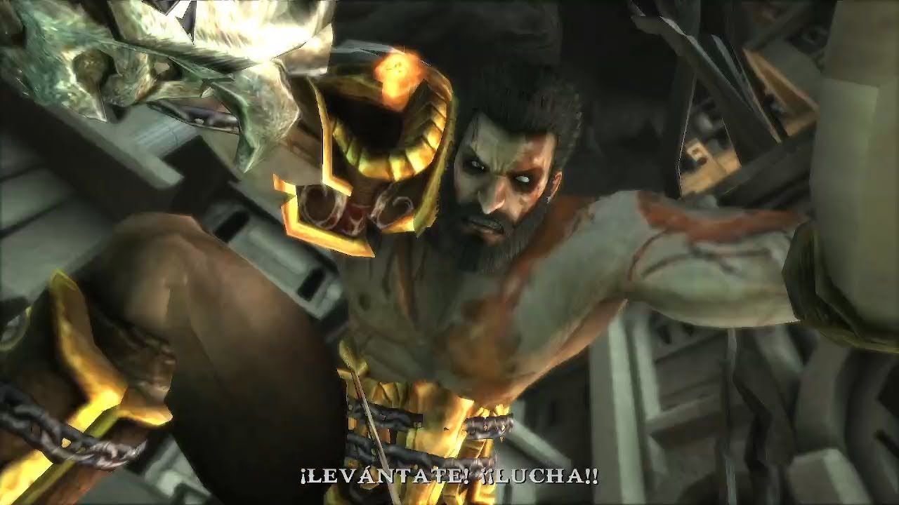 God of War Ghost of Sparta: Kratos vs Deimos Pelea de Hermanos En Español