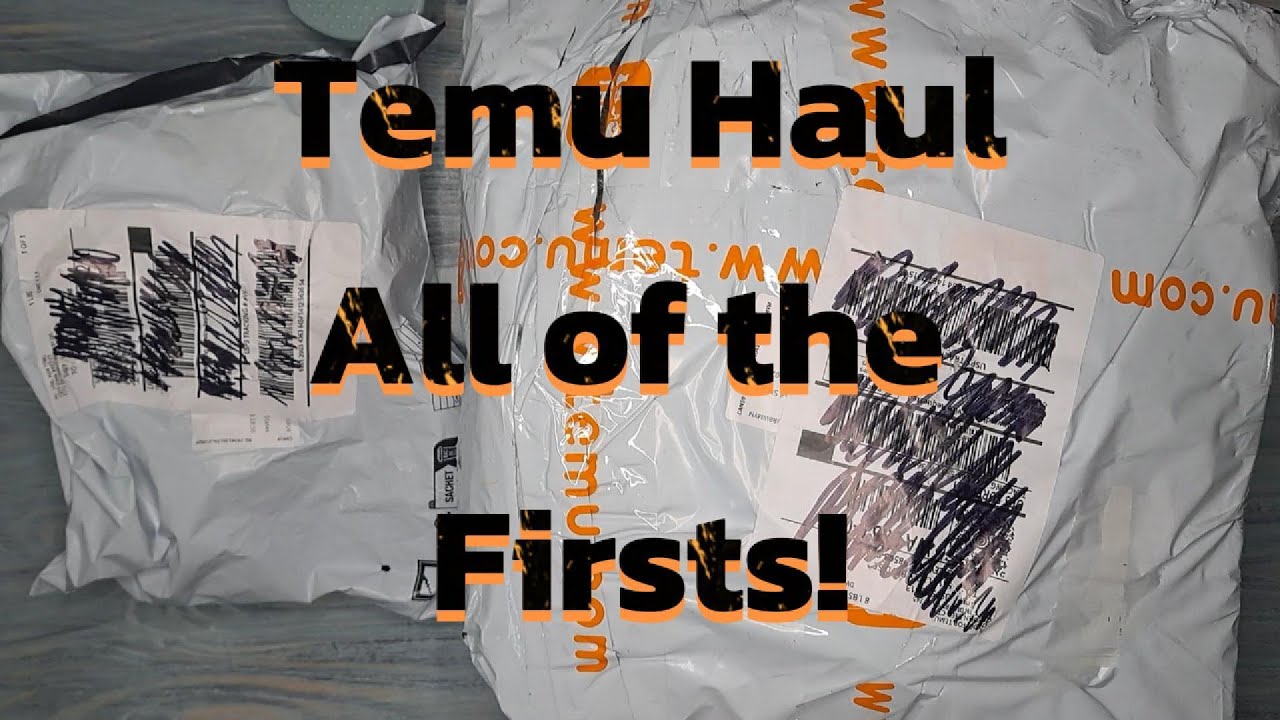 Temu Craft Haul - All of the Firsts!