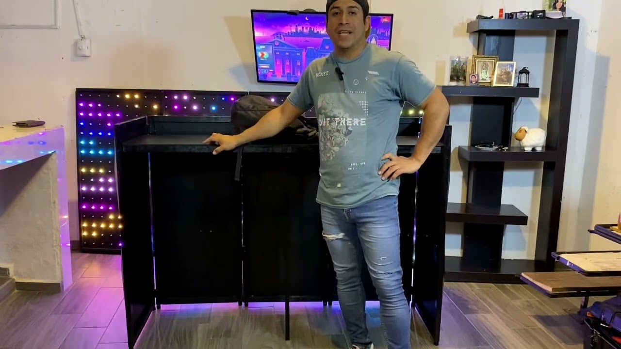 Aquí les presento la CABINA 5 paneles con mesa y soporte PATENTADO 🤭