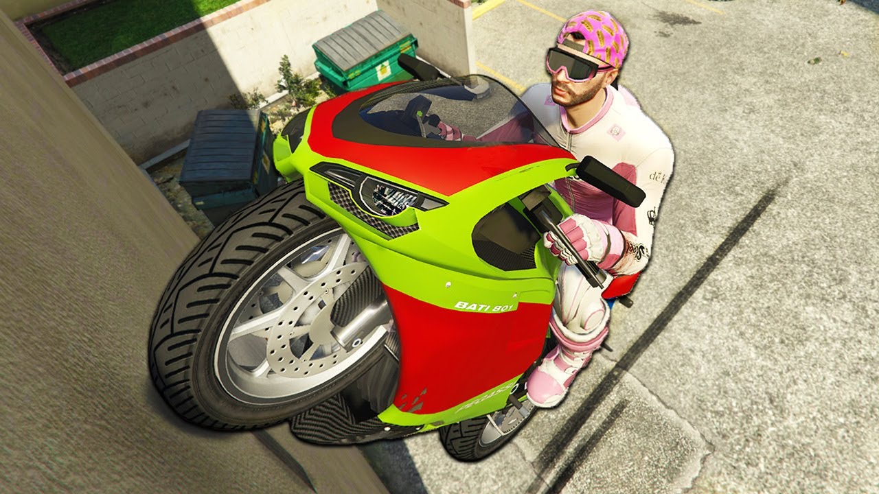I Found a Motorcycle That Can Climb Walls - GTA Online