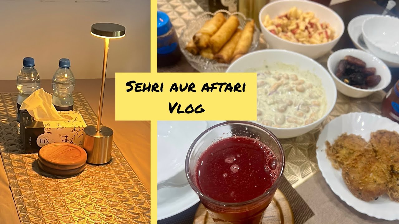 Sehri aur iftar Routine | Ramadan daily vlog Pakistan 