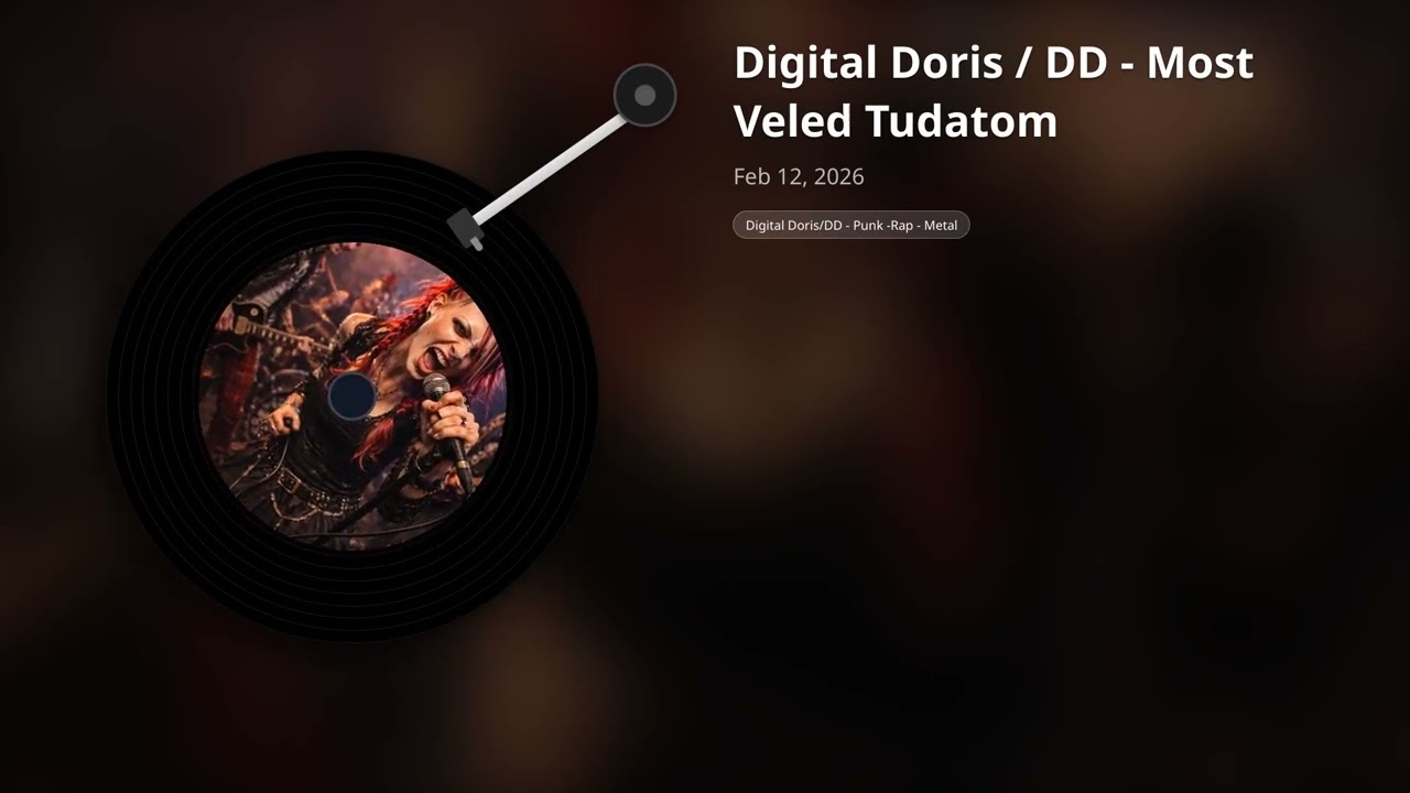 Digital Doris / DD - Most Veled Tudatom 