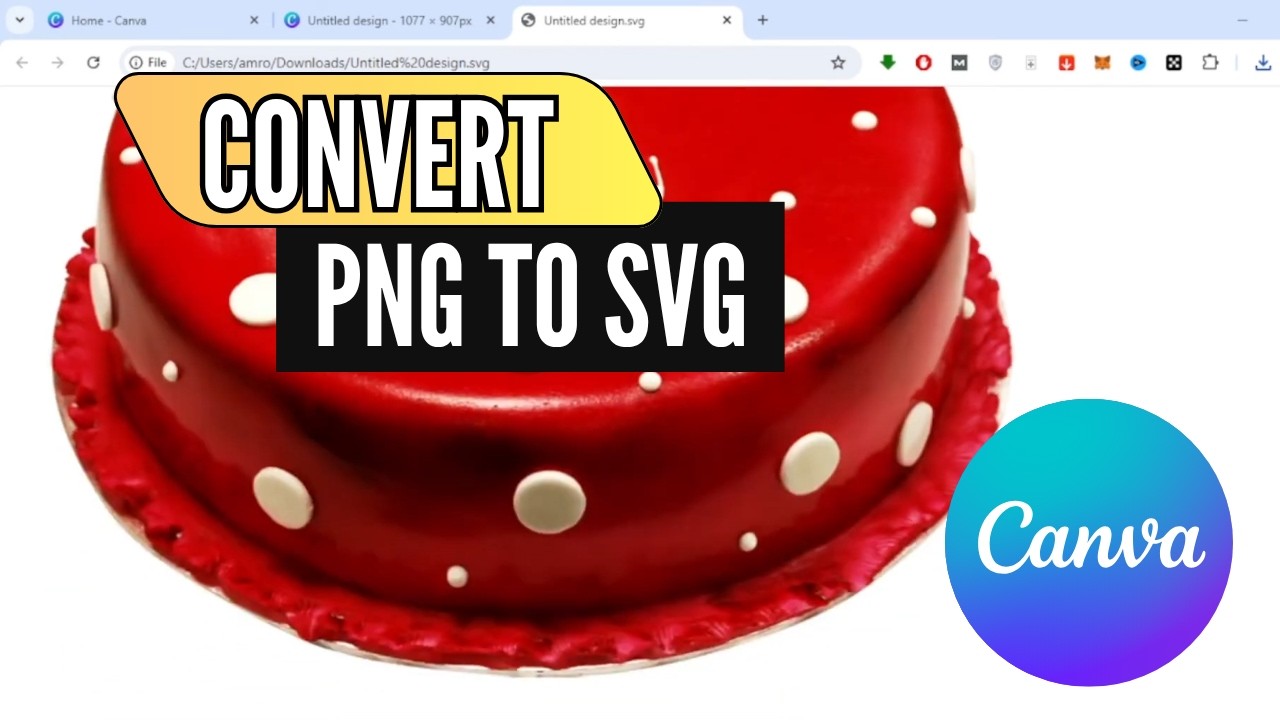Как конвертировать PNG в SVG в Canva: простое и быстрое руководство