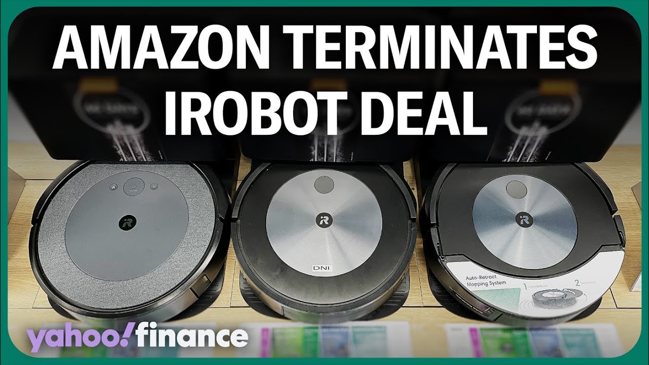 Amazon terminates iRobot deal, sees 'no path' to EU approval