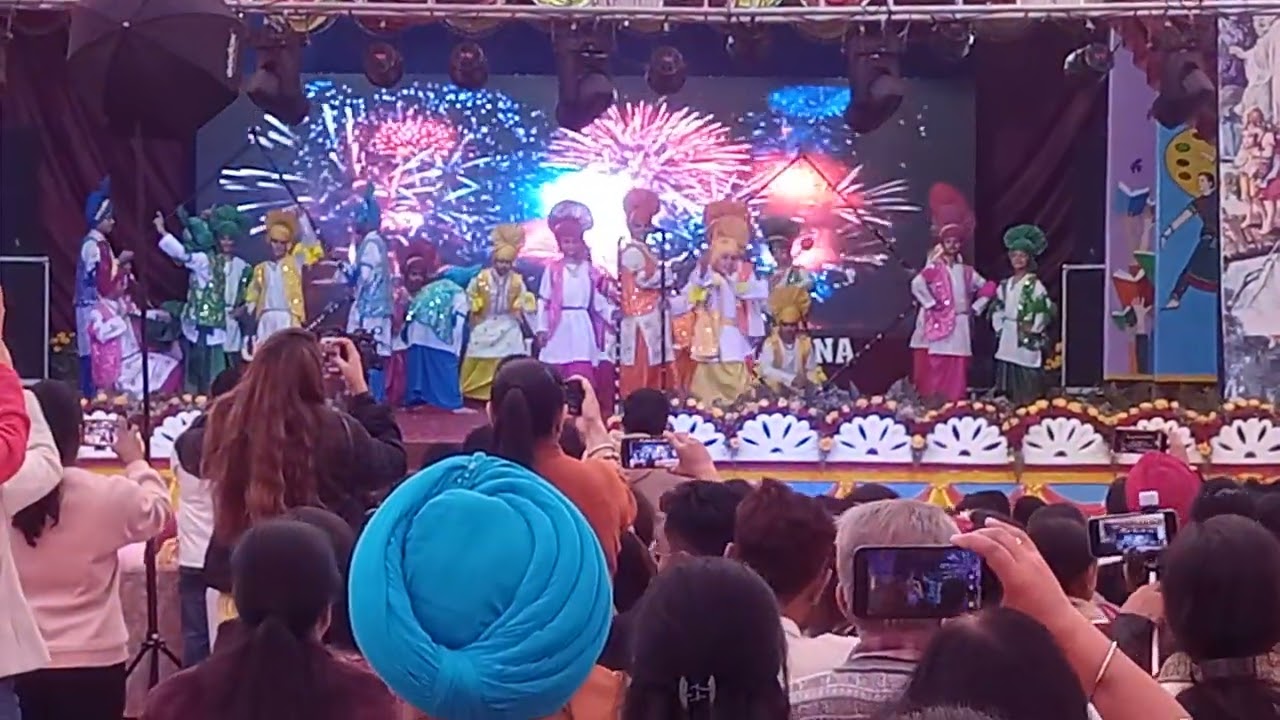 Our school annual function bhangra 
